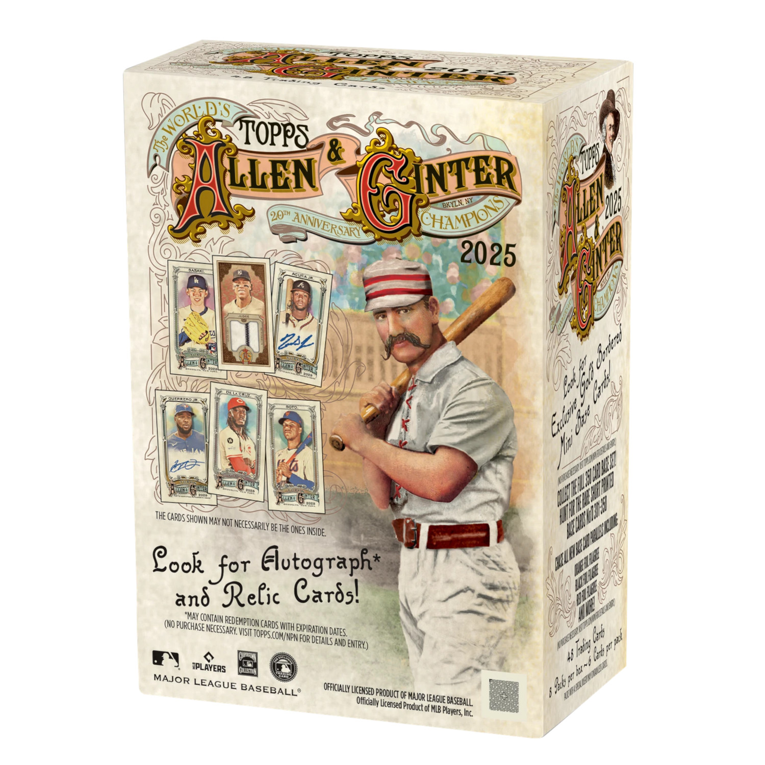 2025 Topps Allen & Ginter Baseball 8-Pack Blaster Box