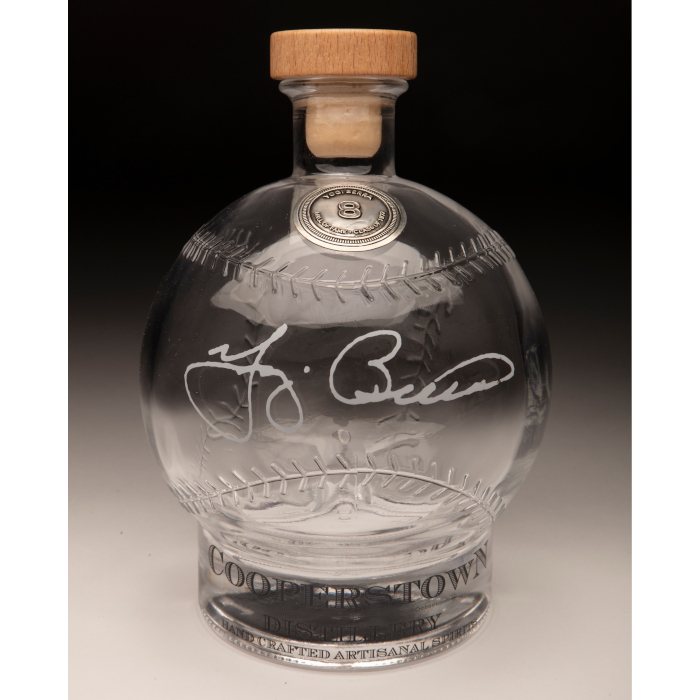 Yogi Berra Cooperstown Distillery Hall of Fame Signature Series Baseball Decanter