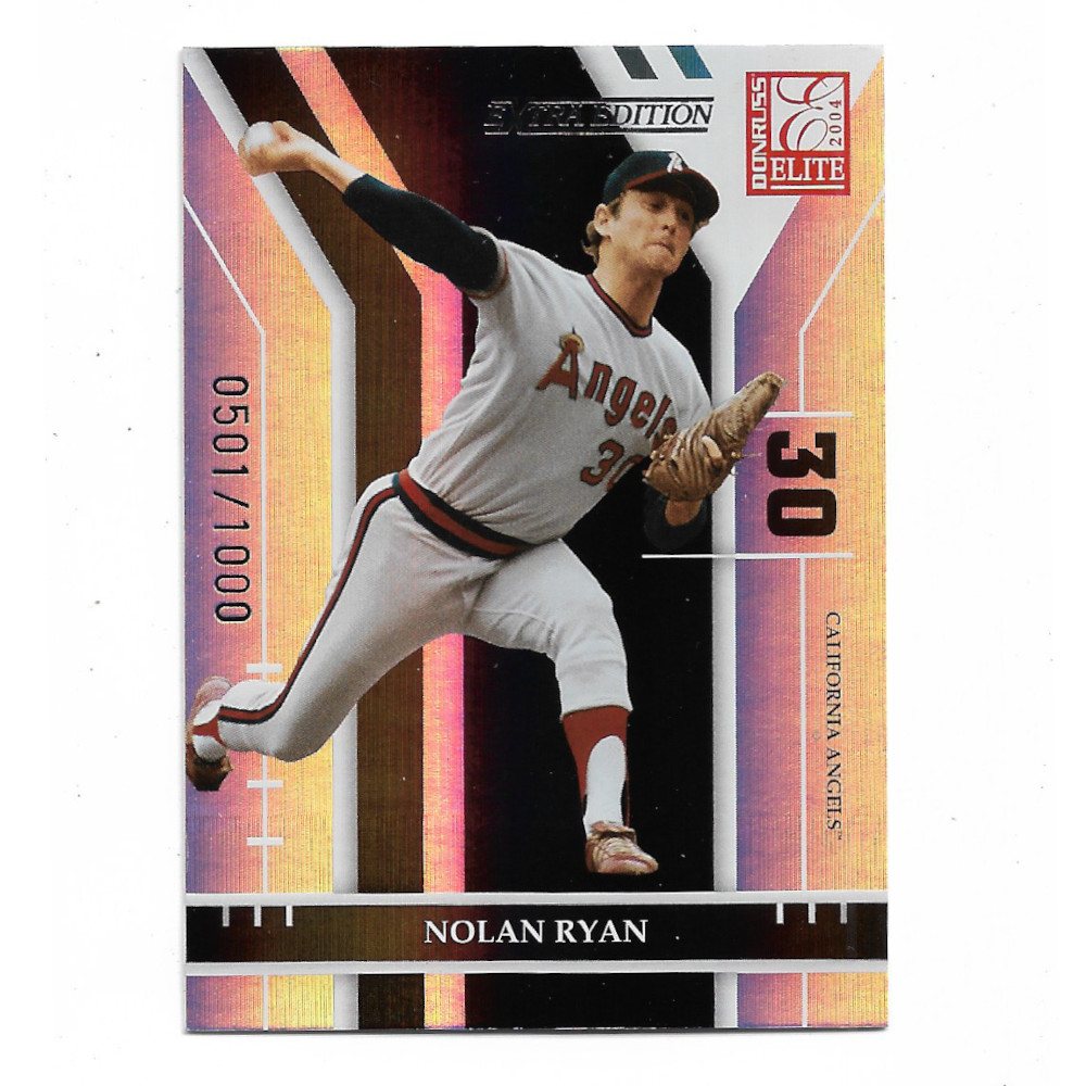 Nolan Ryan 2004 Donruss Elite Extra Edition # 207 Ltd Ed of 1000
