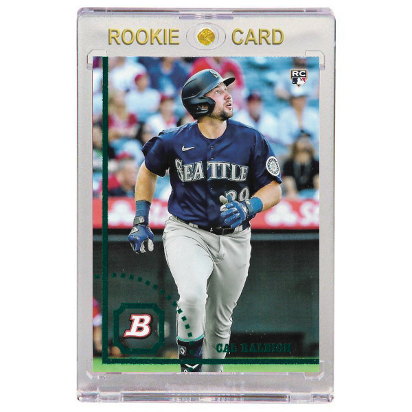 Cal Raleigh Seattle Mariners 2022 Bowman Heritage # 26 Rookie Card