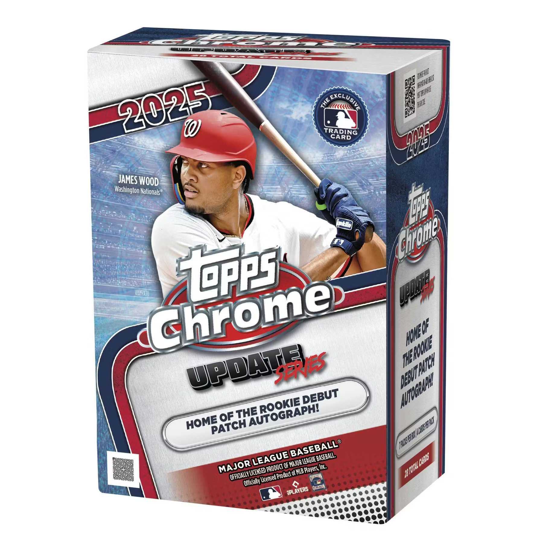 2025 Topps Chrome Update Baseball 7 Pack Blaster Box