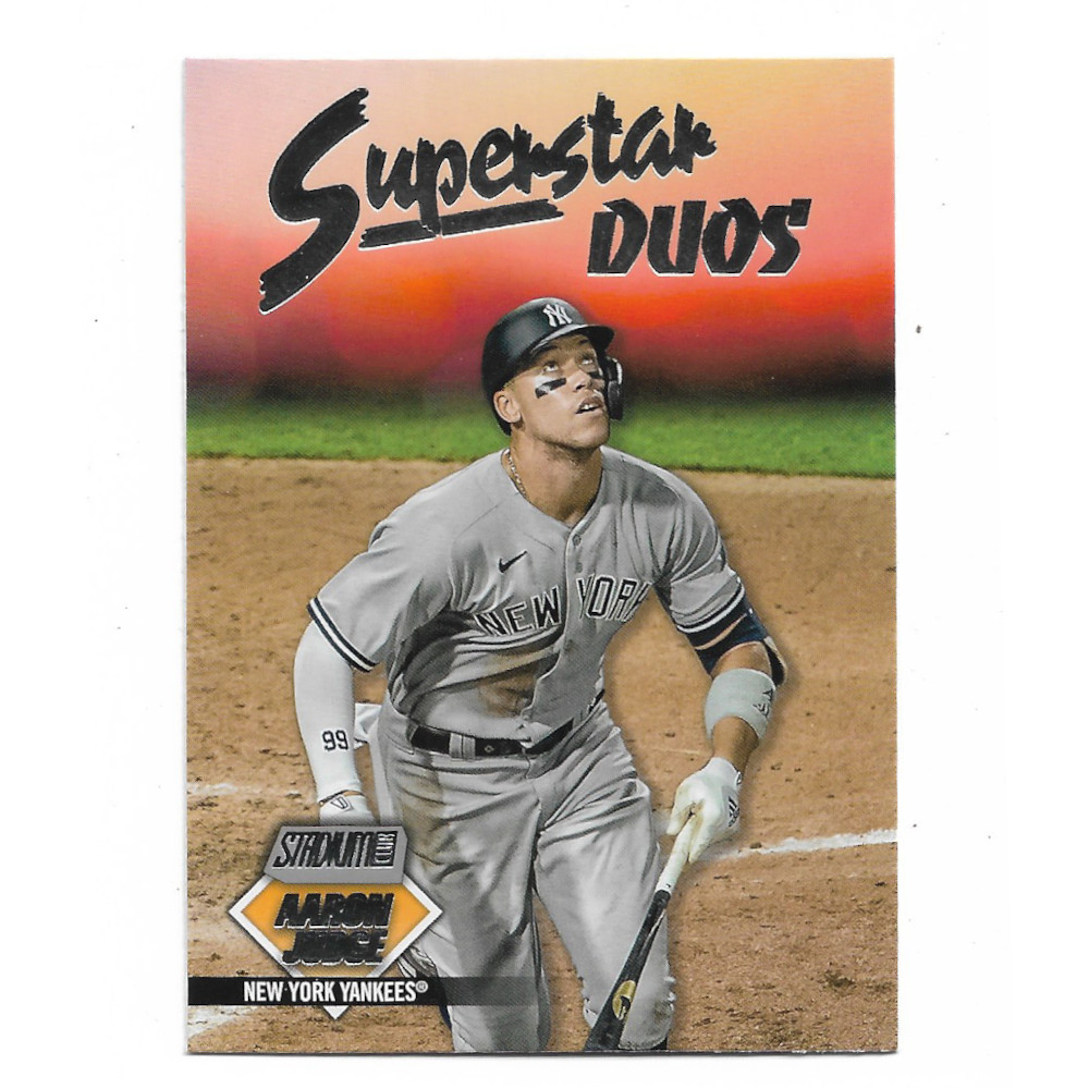 Aaron Judge 2021 Stadium Club Superstar Duos # 1