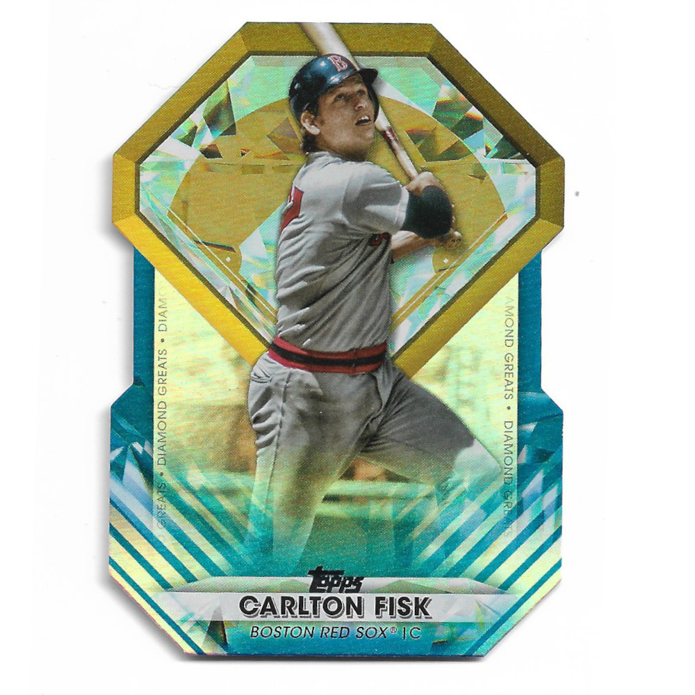 Carlton Fisk 2022 Topps Diamond Greats Blue # 69