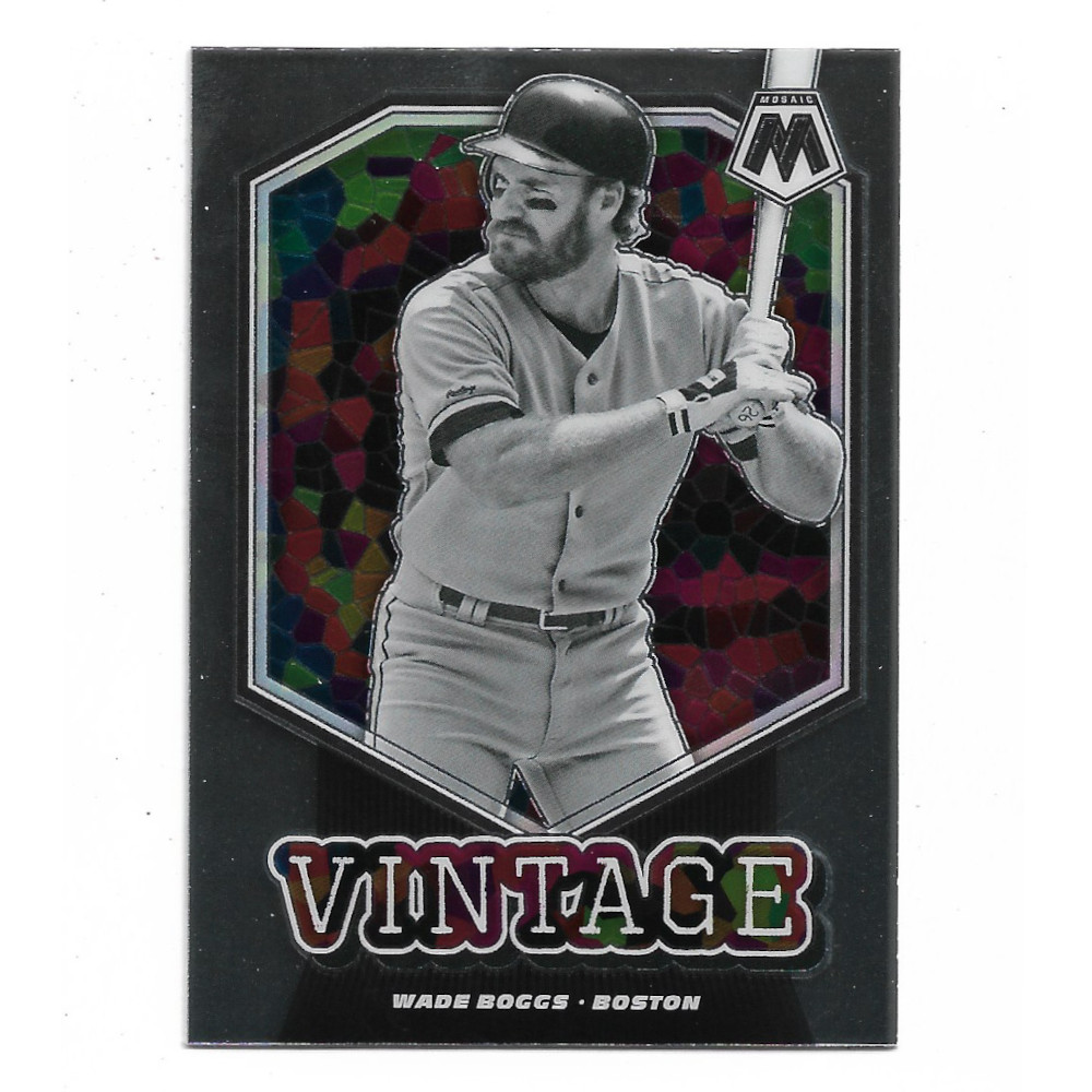 Wade Boggs 2021 Panini Mosaic Vintage # 5