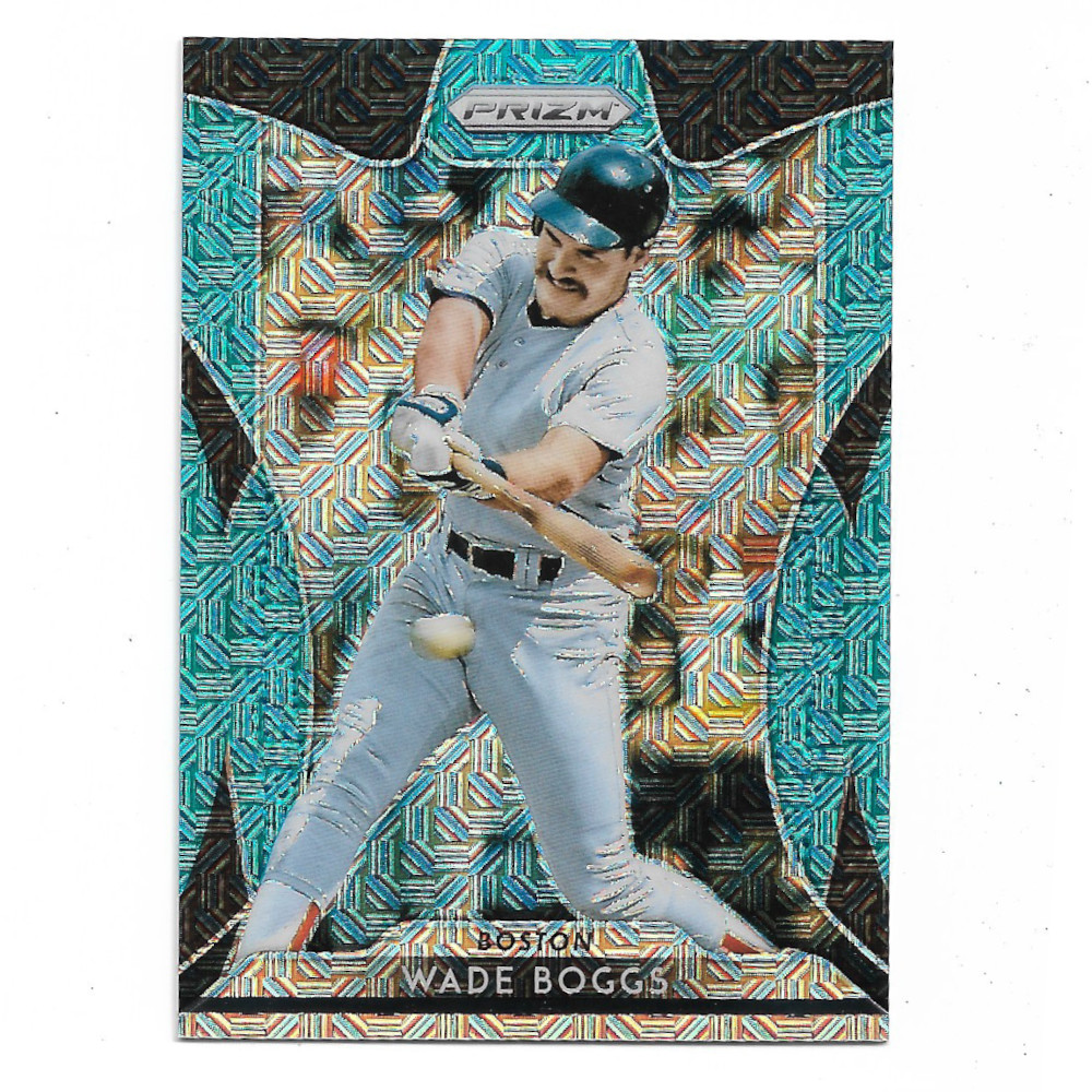 Wade Boggs 2019 Panini Prizm Blue Mojo # 204 Ltd Ed of 399
