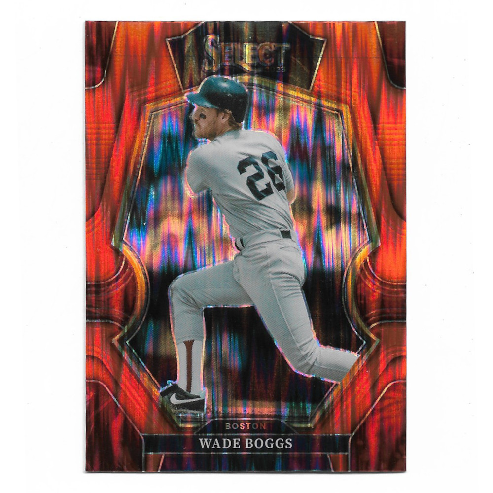 Wade Boggs 2023 Select Orange Flash # 168