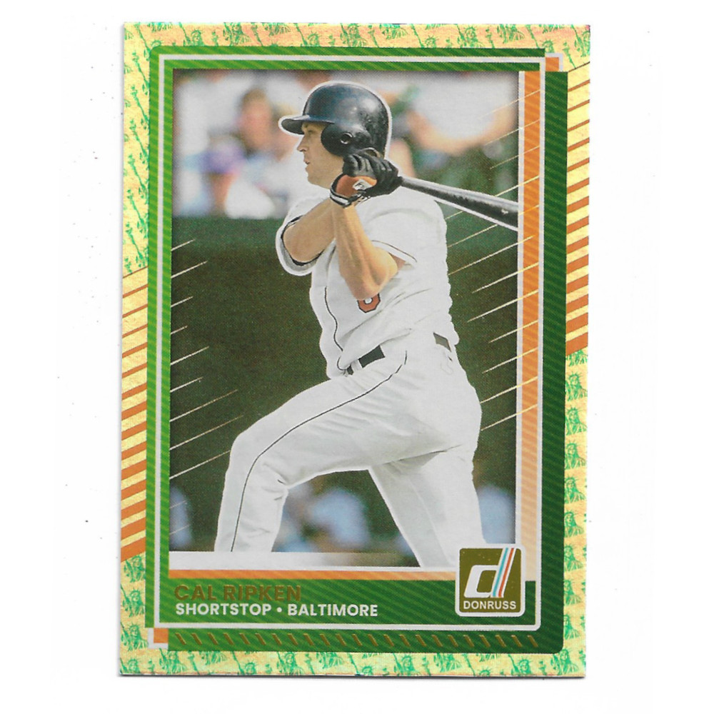 Cal Ripken Jr. 2025 Donruss Statue of Liberty Holo # 88