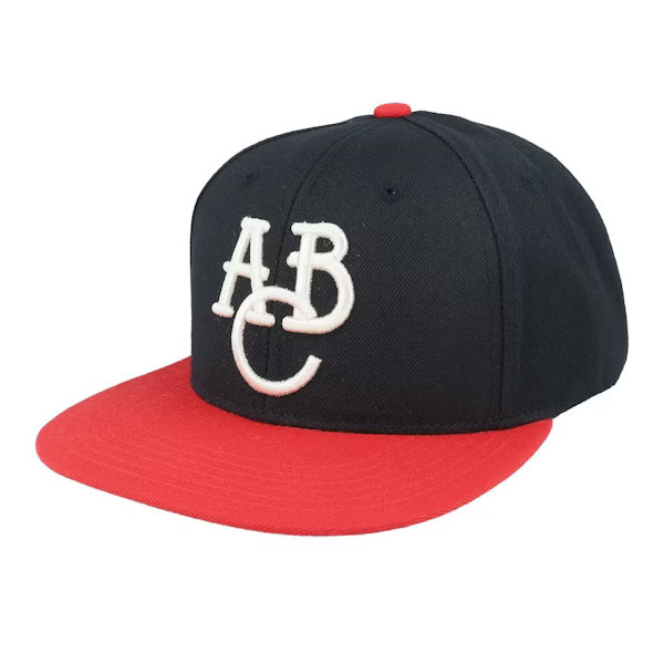 Men's American Needle Atlanta Black Crackers Cooperstown Snapback Cap