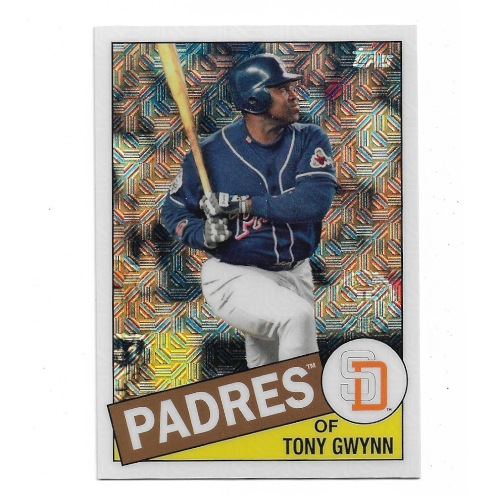 Tony Gwynn 2020 Topps Chrome 35th Anniversary Silver Pack Mojo # 85TC-34