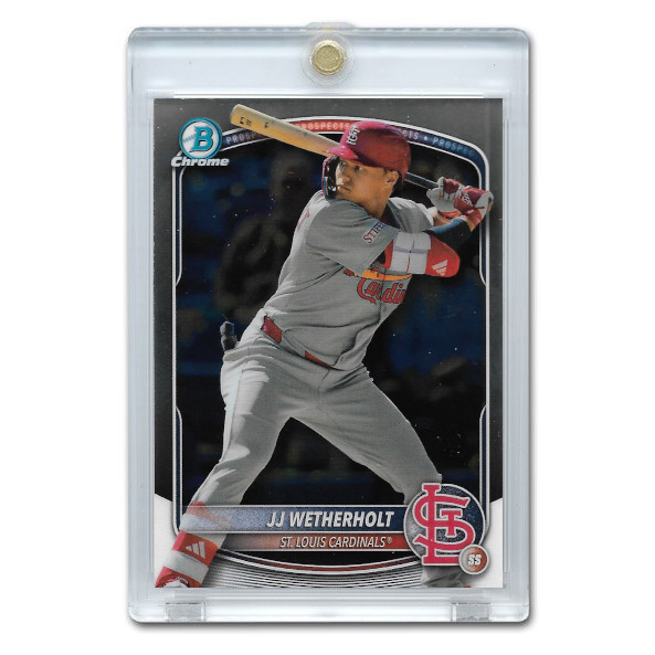 JJ Wetherholt 2025 Bowman Chrome Prospects # BCP241 Pre-Rookie Card