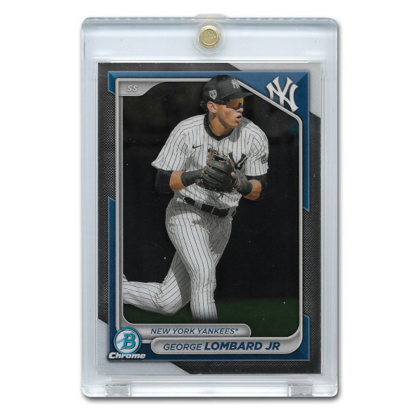 George Lombard Jr. 2024 Bowman Chrome Prospects # BCP-222 Pre-Rookie Card