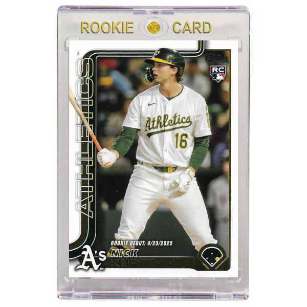 Nick Kurtz Oakland Athletics 2025 Topps Update # US197 Rookie Card