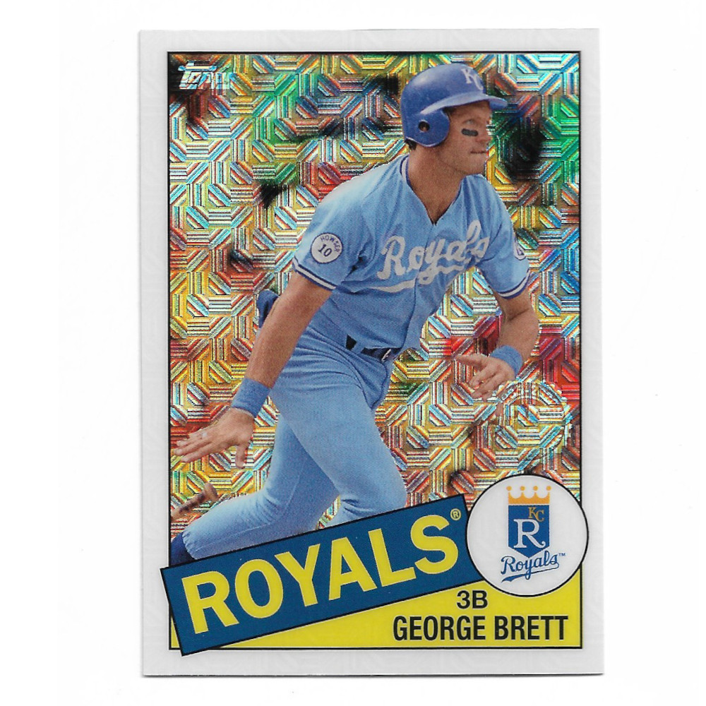 George Brett 2024 Topps Chrome 35th Anniversary # 85TC-21