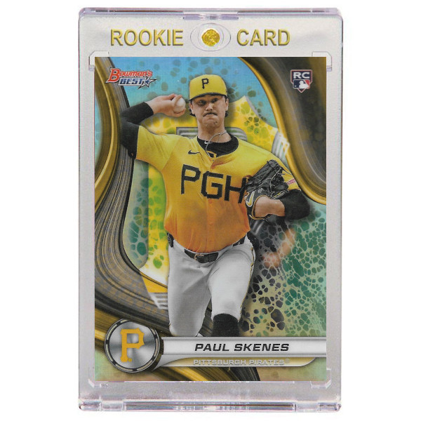 Paul Skenes Pittsburgh Pirates 2024 Bowman's Best Refractor # 53 Rookie Card