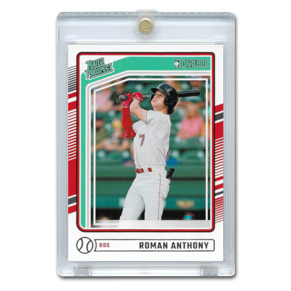 Roman Anthony 2024 Donruss # 122 Pre-Rookie Card