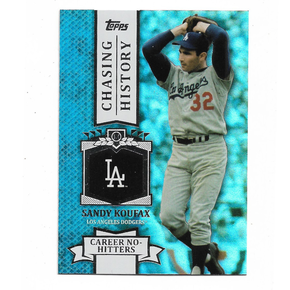 Sandy Koufax 2013 Upper Deck Chasing History # 50
