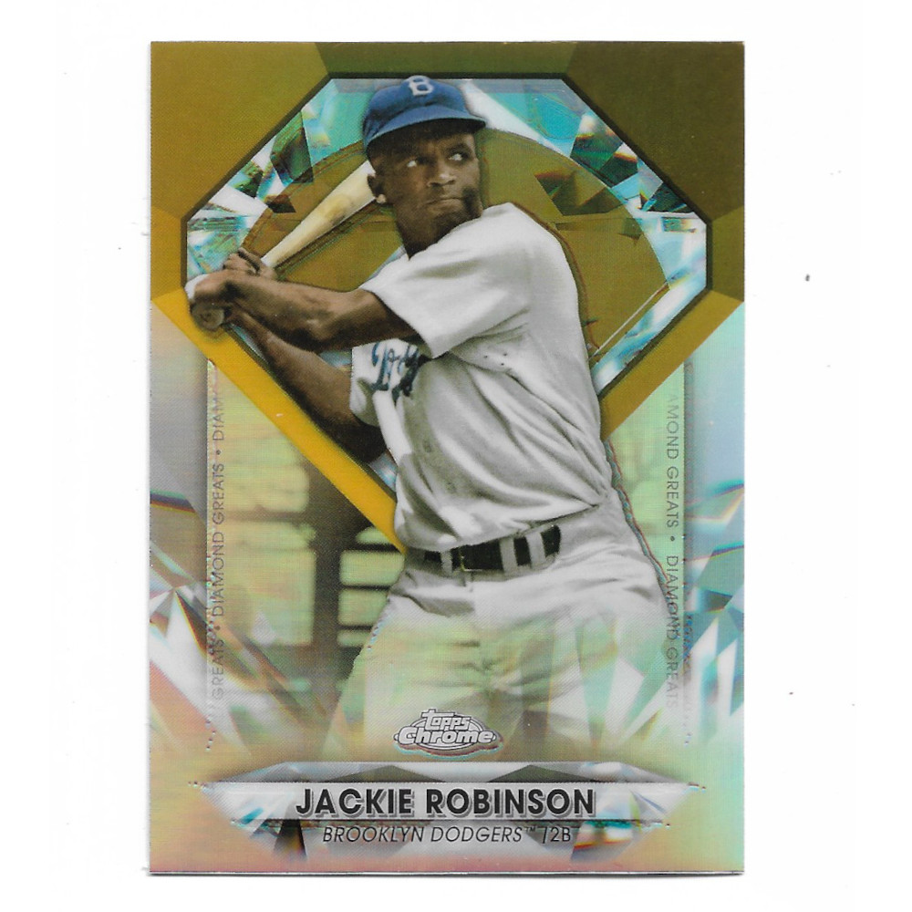 Jackie Robinson 2022 Topps Chrome Diamond Greats # 30