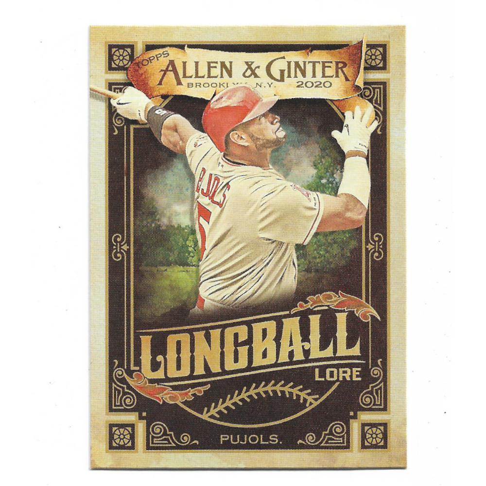 Albert Pujols 2022 Topps Allen & Ginter Long Lore # 33