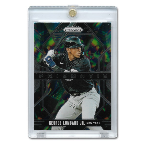 George Lombard Jr. 2025 Panini Prizm Prizmatic # 12 Pre-Rookie Card