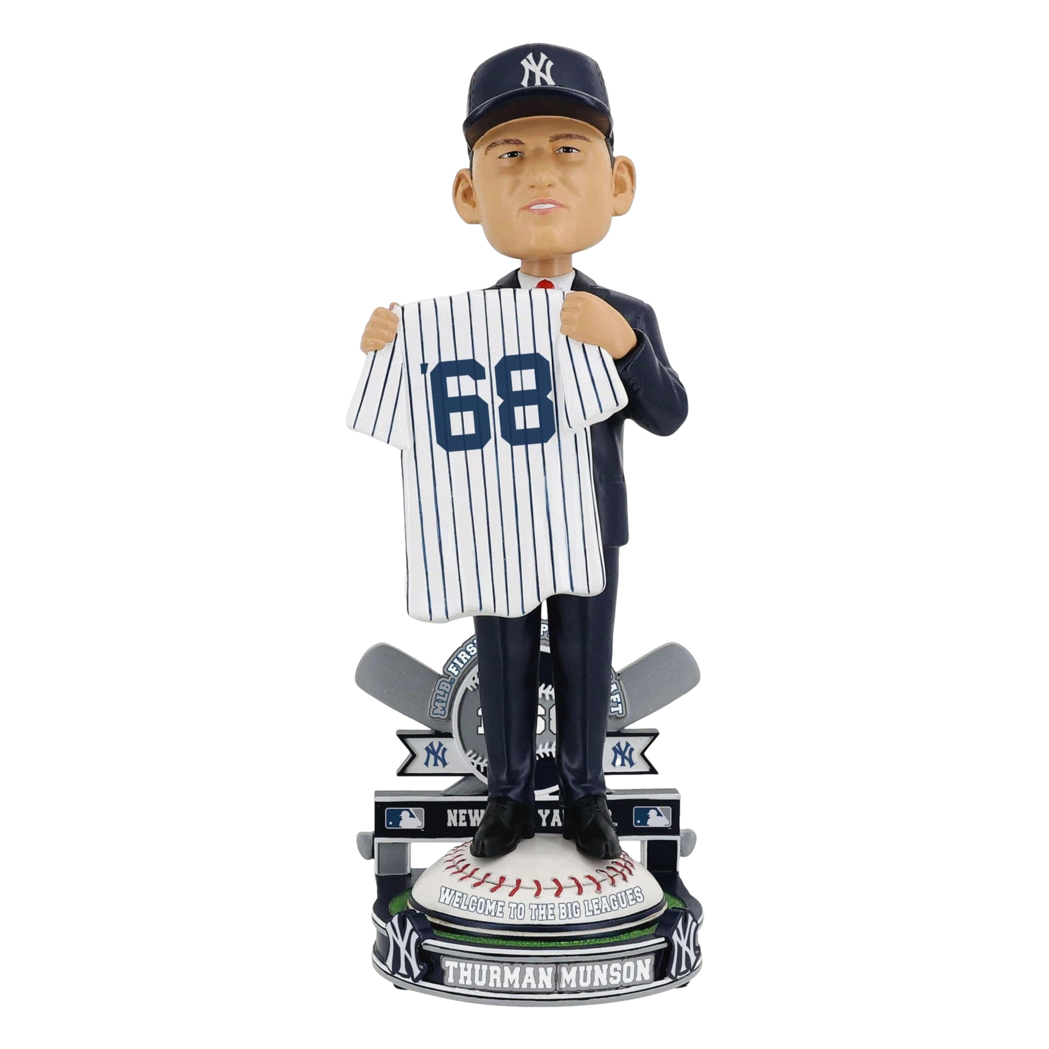 Thurman Munson New York Yankees 1968 MLB Draft Pick 10 inch Bobblehead Ltd Ed of 144