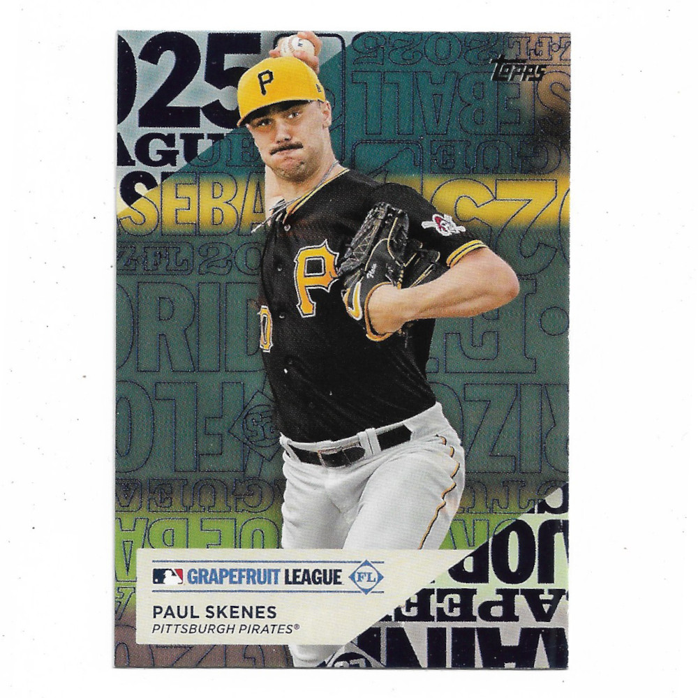 Paul Skenes 2025 Topps Grapefruit League # 23