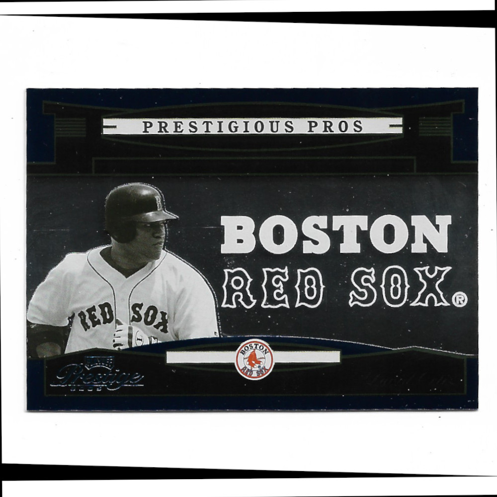 David Ortiz 2005 Playoff Prestige Prestigious Pros # 54 Ltd Ed of 900