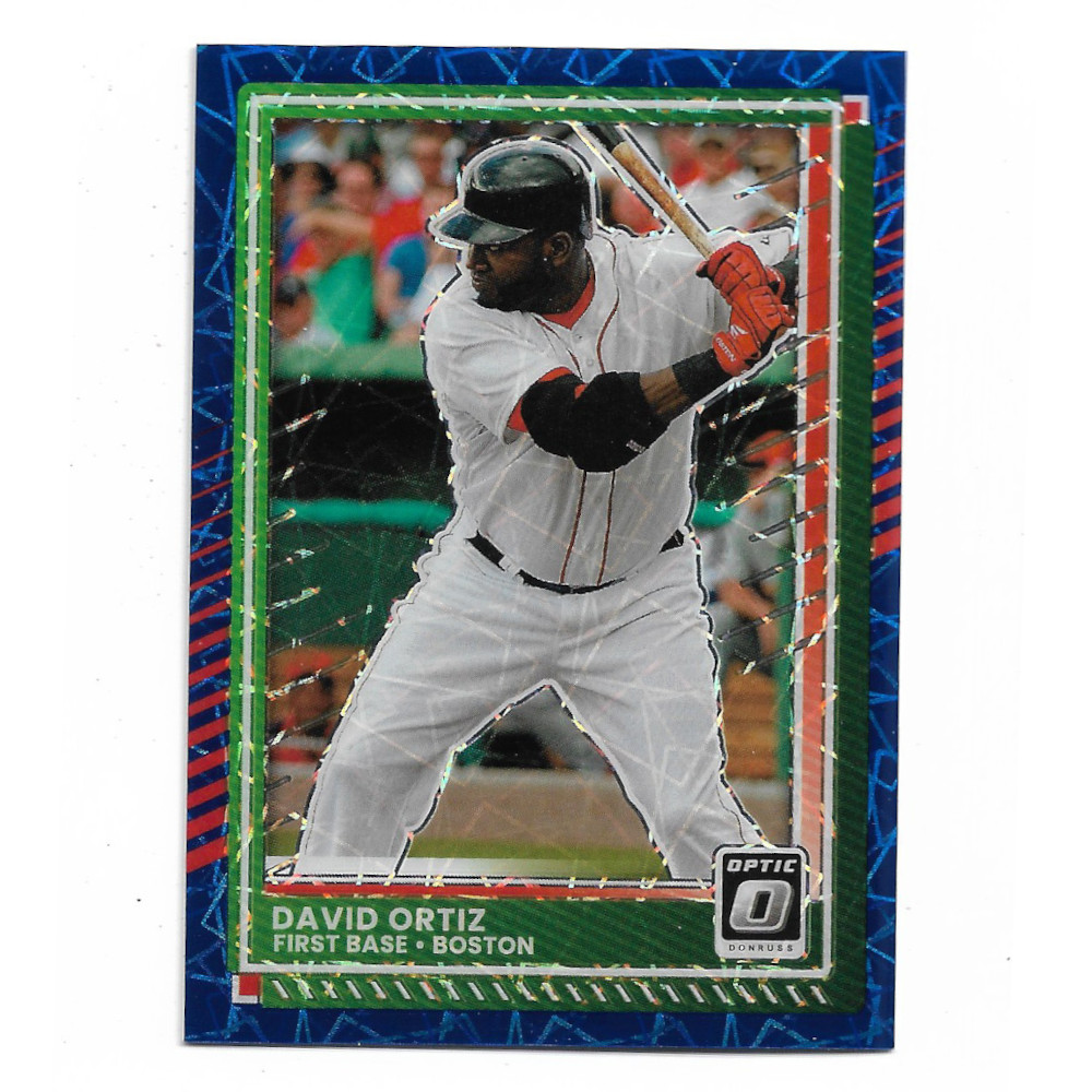 David Ortiz 2025 Donruss Optic Blue Pandora # 61