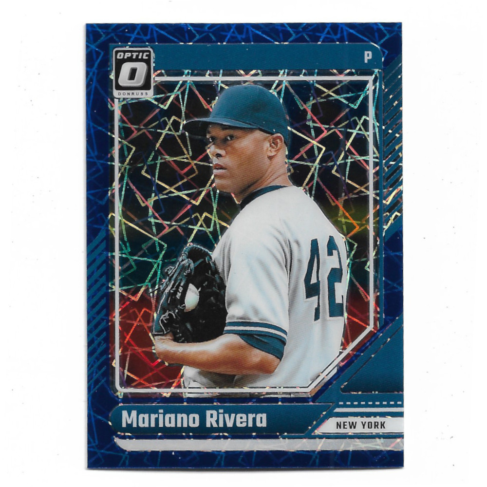 Mariano Rivera 2024 Donruss Optic Blue Velocity # 81
