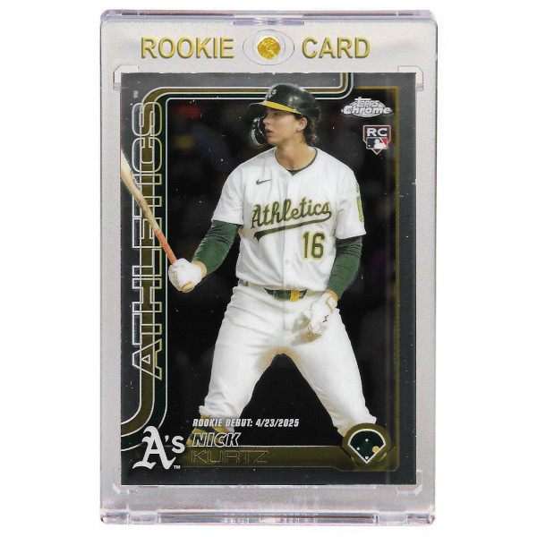 Nick Kurtz Oakland Athletics 2025 Topps Chrome Update # USC-180 Rookie Card