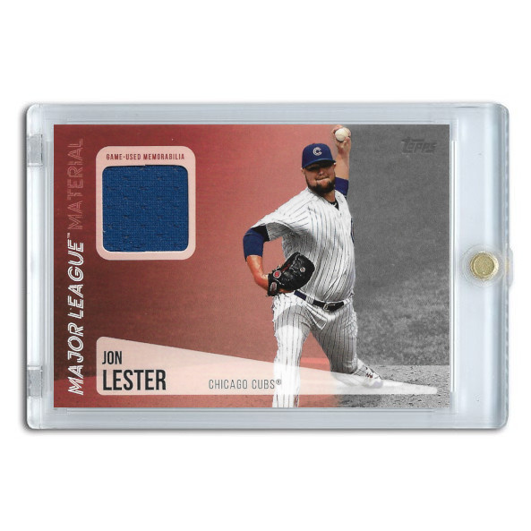 Jon Lester 2019 Topps Major League Material Relic # MLM-JL