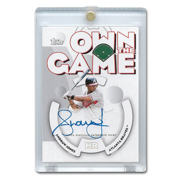 Andruw Jones Autographed Card 2024 Topps Archives Own The Game # 06OGA-AJ