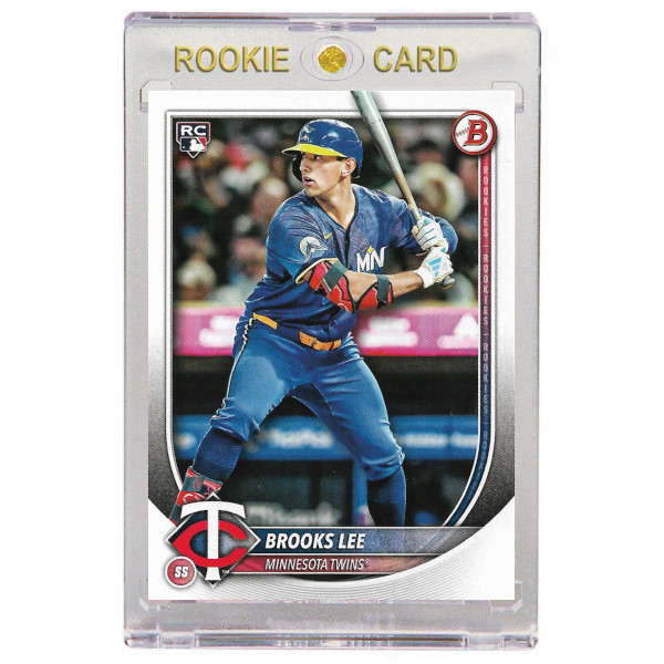 Brooks Lee Minnesota Twins 2025 Bowman # 72 Rookie Card