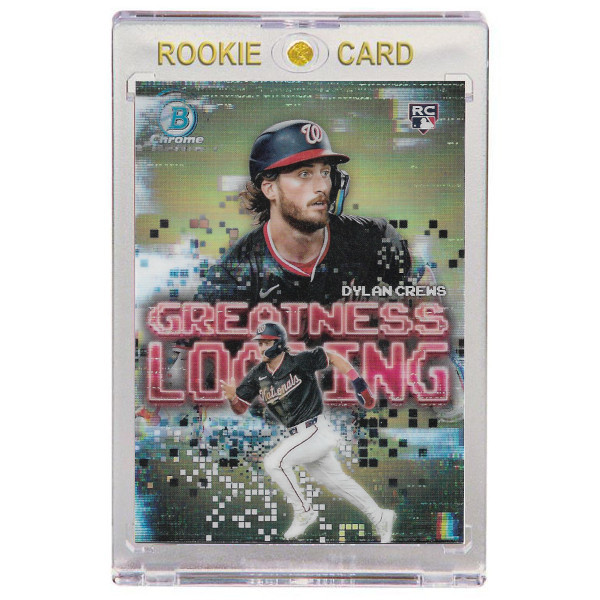 Dylan Crews Washington Nationals 2025 Bowman Chrome Greatness Loading # 18 Rookie Card