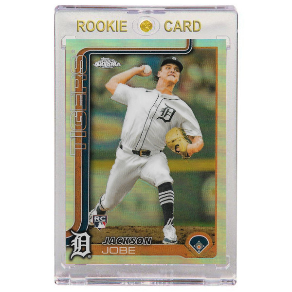 Jackson Jobe Detroit Tigers 2025 Topps Chrome Refractor # 249 Rookie Card