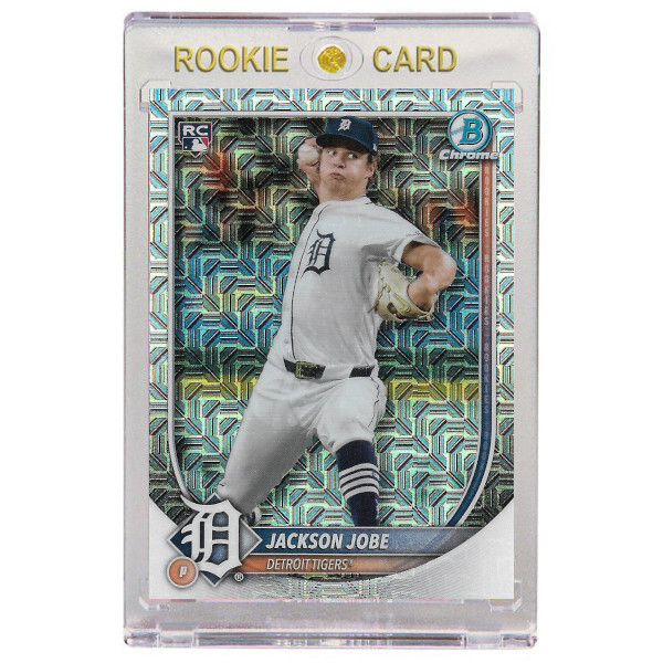 Jackson Jobe Detroit Tigers 2025 Bowan Chrome Mega # 50 Rookie Card