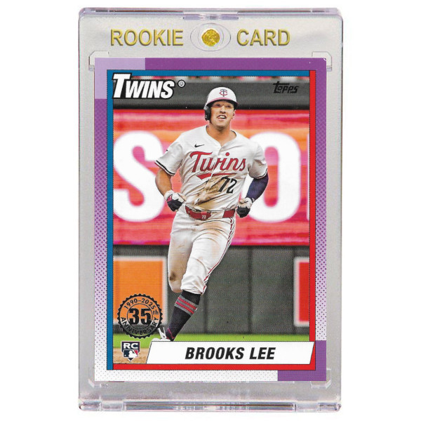 Brooks Lee Minnesota Twins 2025 Topps 35th Anniversary # T90-24 Rookie Card