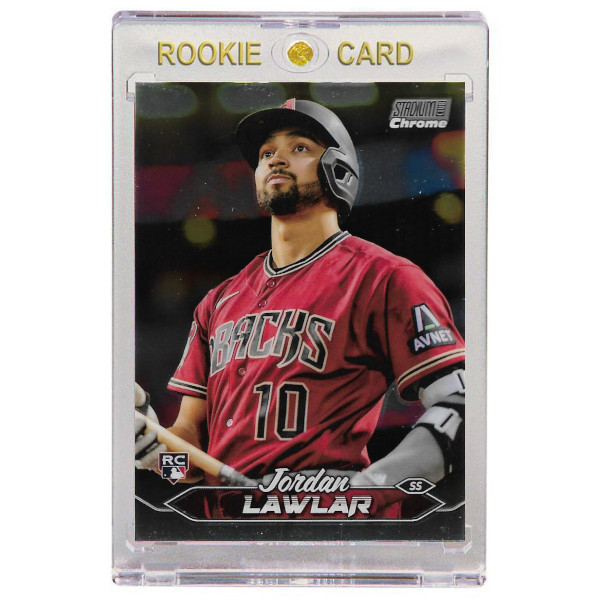 Jordan Lawlar Arizona Diamondbacks 2024 Stadium Chrome # 12 Rookie Card