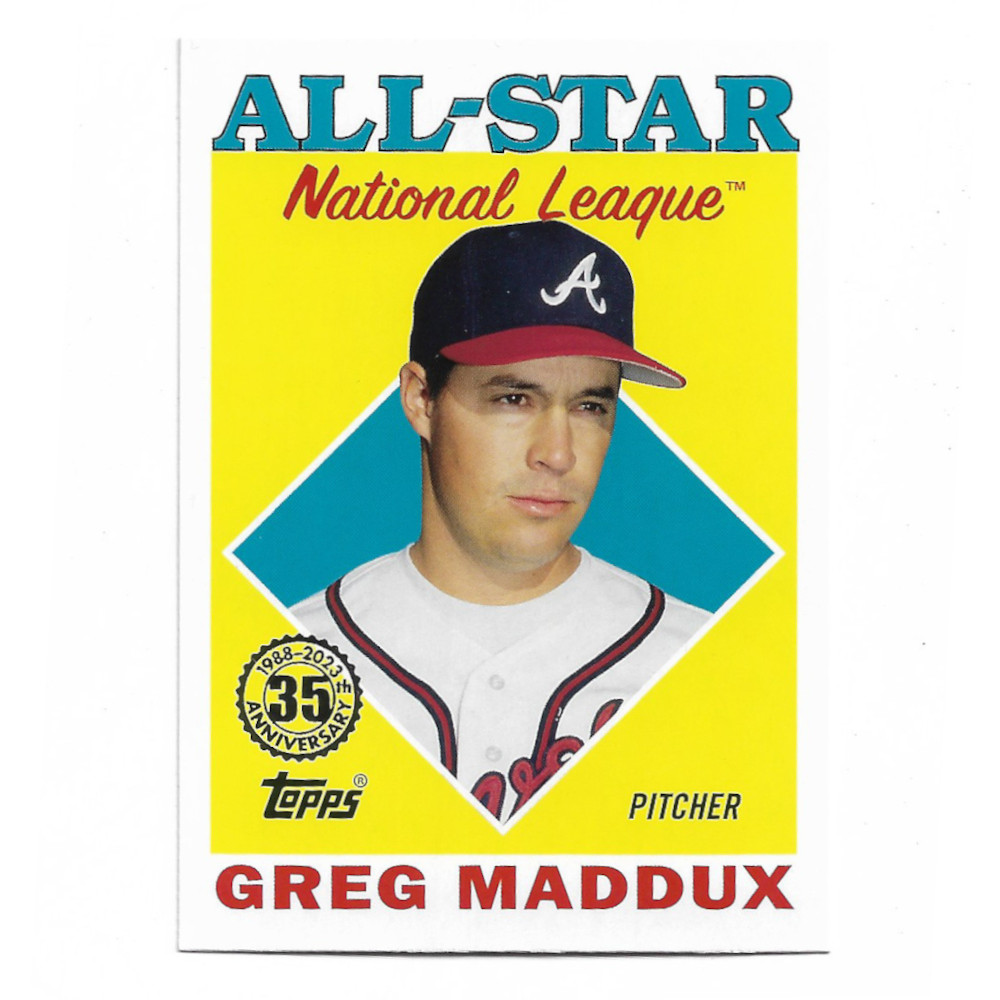Greg Maddux 2023 Topps 35th Anniversary '88 All-Star # 88AS-6
