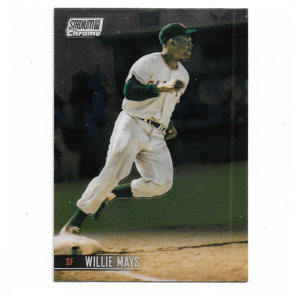 Willie Mays 2021 Stadium Club Chrome # 51