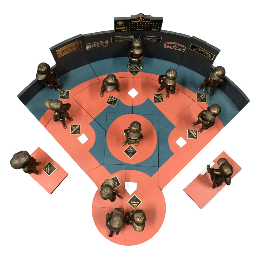 Negro League Museum Field Of Legends 13 Piece Bobblehead Puzzle Set Ltd Ed of 200