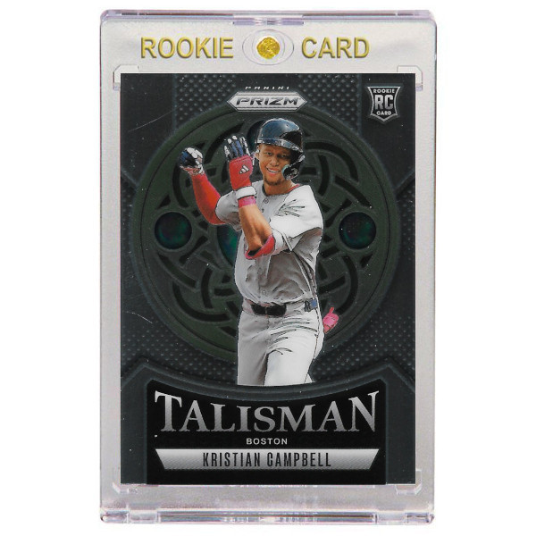 Kristian Campbell Boston Red Sox 2025 Panini Prizm Talisman #l 1 Rookie Card