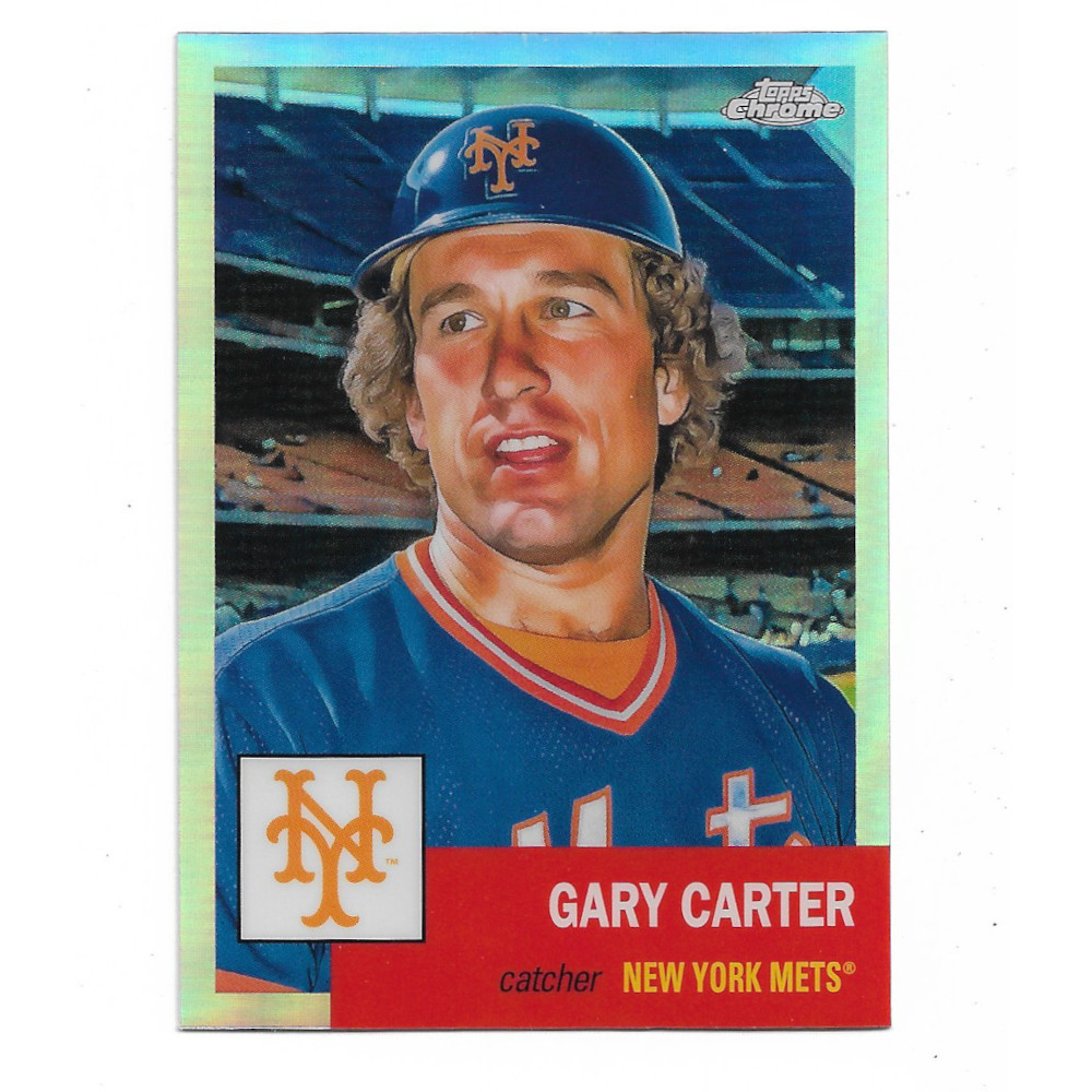 Gary Carter 2022 Topps Chrome Platinum Anniversary Refractor # 213