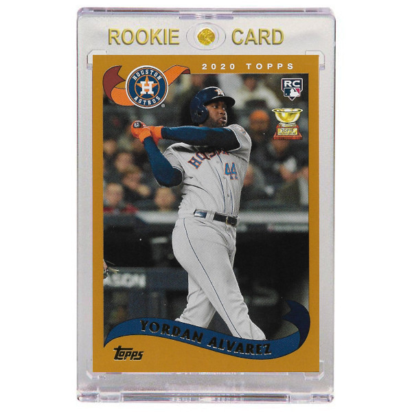 Yordan Alvarez Houston Astros 2020 Topps Archives # 222 Rookie Card