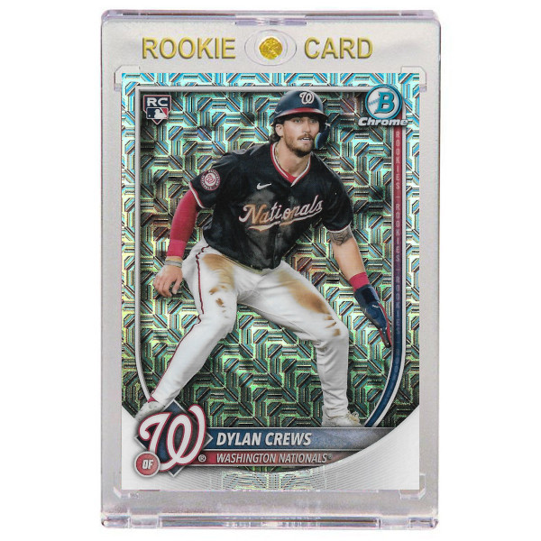 Dylan Crews Washington Nationals 2025 Bowman Chrome Mega # 3 Rookie Card