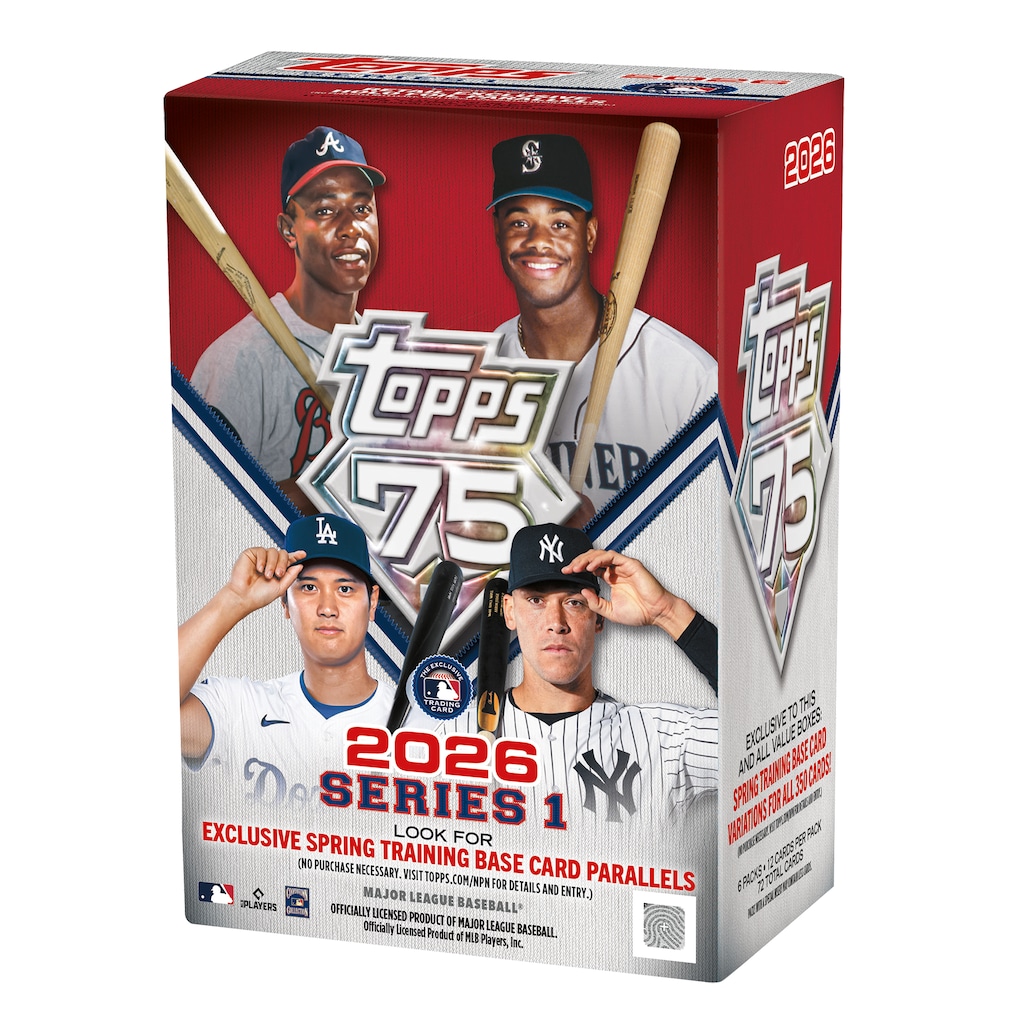 2026 Topps Series 1 Baseball 6 Pack Blaster Box