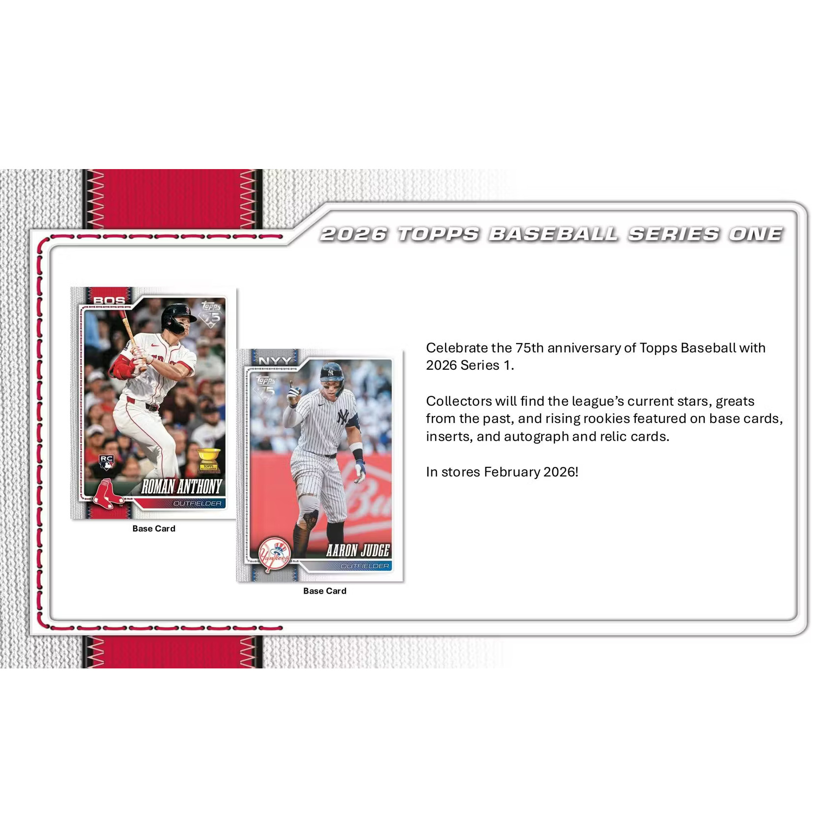 2026 Topps Series 1 Baseball 59 Card Hanger Box