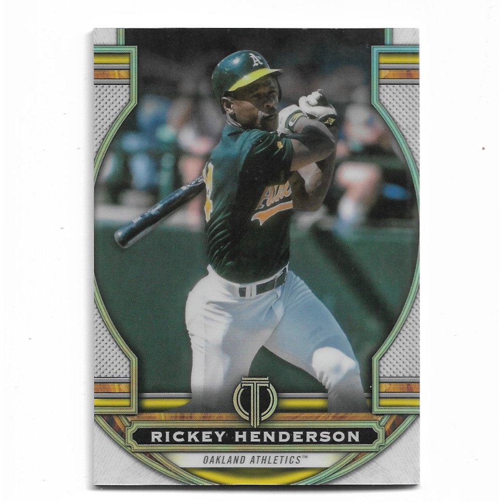 Rickey Henderson 2023 Topps Tribute # 43
