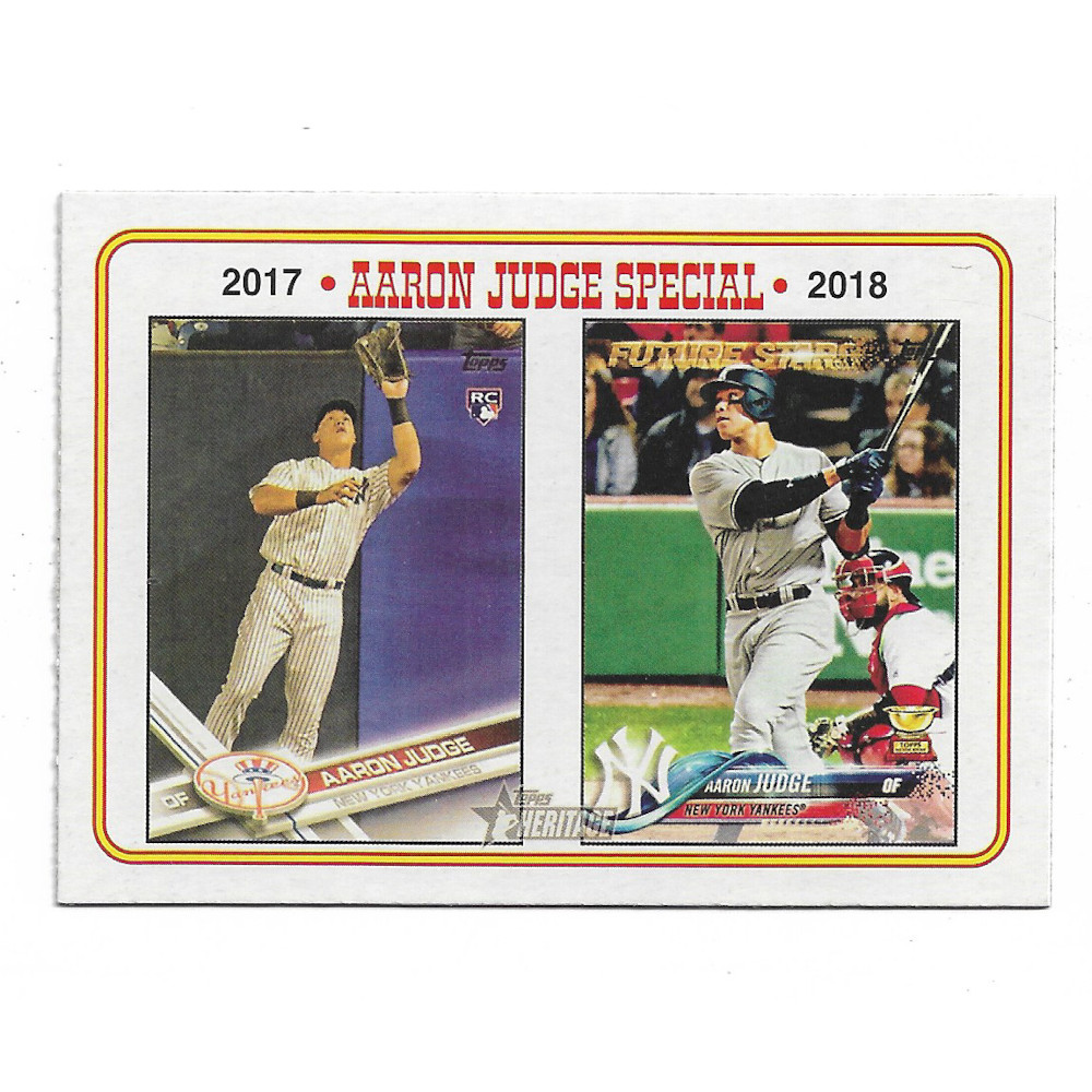 Aaron Judge 2023 Topps Heritage Aaron Judge Special # 2