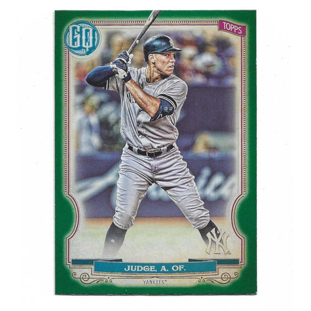 Aaron Judge 2020 Topps Gypsy Queen Green # 50