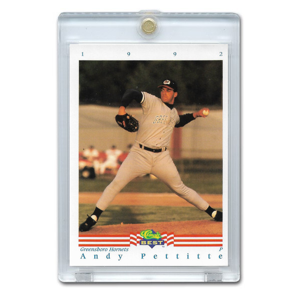 Andy Pettitte 1992 Classic Best # 286 Pre-Rookie Card